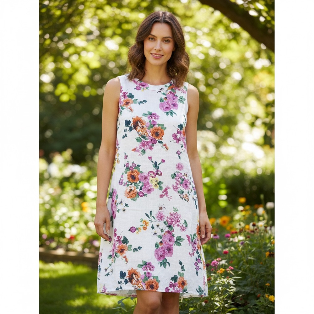 English Country SideDress Lina Tomei Size Medium NWT Mothers Day ,Wedding Spring